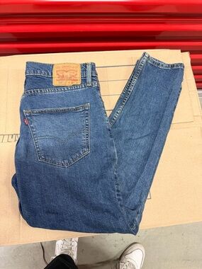 Levi's Men's Blue Straight-Leg Jeans